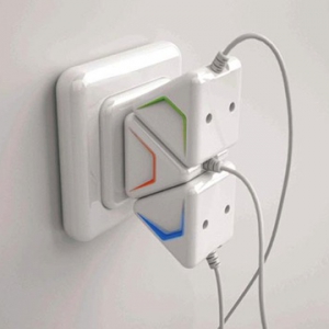 巧妙的三角形插頭