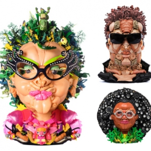 奇特的玩具肖像