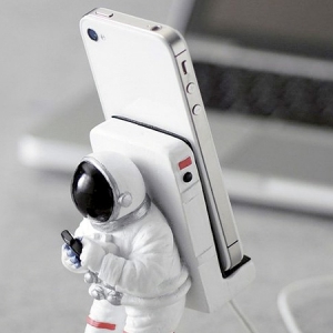宇航員手機(jī)充電支架