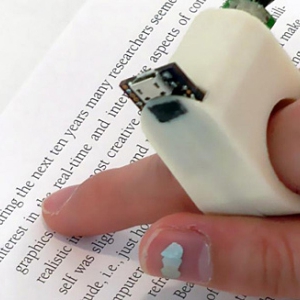 指哪讀哪的指套點(diǎn)讀機(jī)