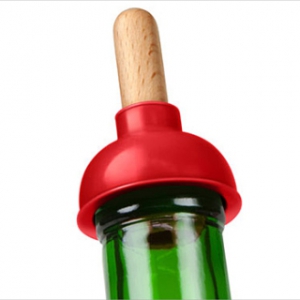 惡搞皮搋子瓶塞