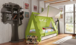 三款可愛的兒童睡床