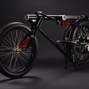 手工打造的極致復(fù)古機車