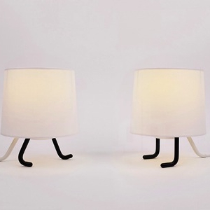 可愛的大頭臺(tái)燈