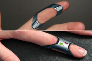 指尖上的手機(jī)