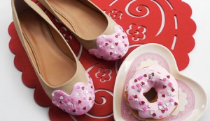 甜點(diǎn)高跟鞋