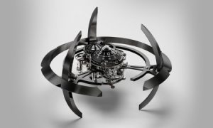 “深空九號(hào)”未來感鐘表