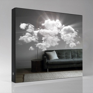 “魔幻”云朵鏡子