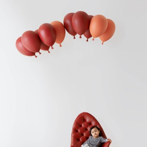 童話般的氣球漂浮椅