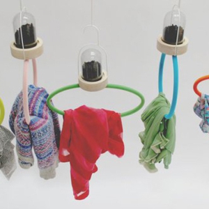 省水省力的自清潔衣架