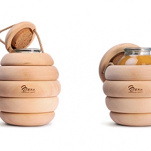 蜂蜜罐頭的新包裝