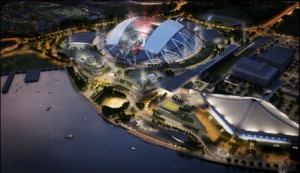 世界上跨度最大的體育場落戶新加坡