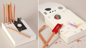 集成書寫工具的超厚筆記本