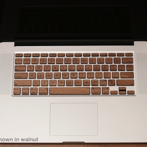 漂亮的木質(zhì)鍵盤貼