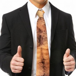 狂野的胸毛領(lǐng)帶