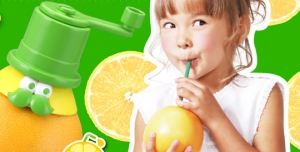 方便工具之橙子瞬間變橙汁