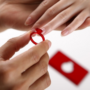 以備不時之需的卡片戒指