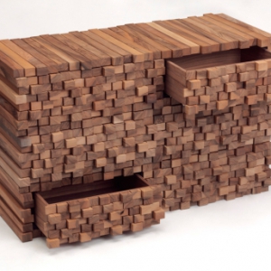 “一堆木頭“櫥柜