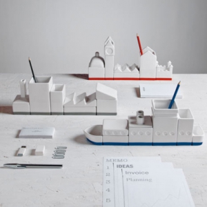 陶瓷筆筒之趣味建筑模塊