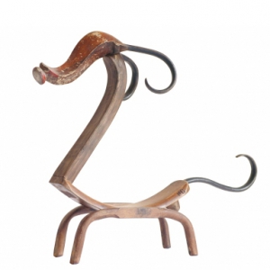 舊家具打造的動(dòng)物雕塑