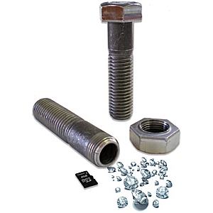 安全的間諜螺絲釘