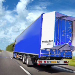 降低箱式貨車油耗的折疊后門