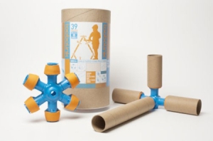 紙筒玩具連接件