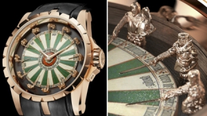 奢華的圓桌騎士手表