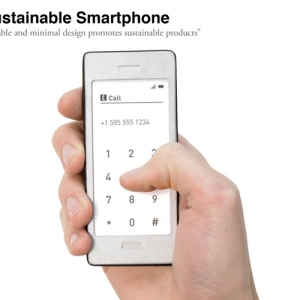 極簡設(shè)計電子墨水智能手機(jī)