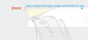 2毫米的設(shè)計之方便膠帶