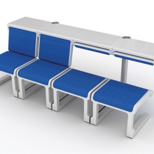 機(jī)場多功能公共座椅