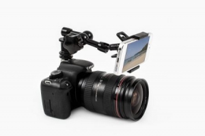 多功能熱靴手機支架