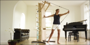 優(yōu)雅的木制健身器械