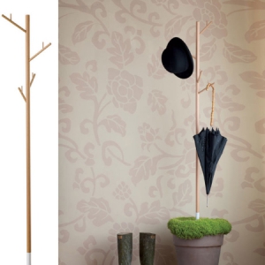 花盆內(nèi)的“小樹”衣帽架