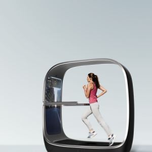 趣味互動性跑步機