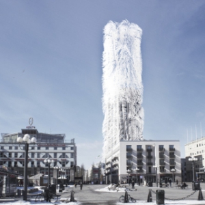 風(fēng)力發(fā)電的稻草大廈