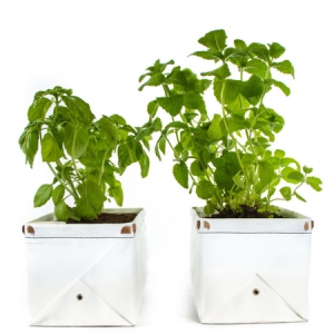 “自助澆水”的折疊花盆