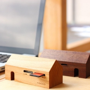 雅致的小木房讀卡器