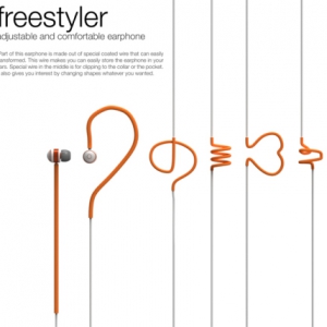 自由塑性耳機(jī)線