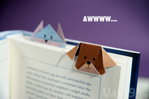 折紙動(dòng)物書簽