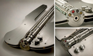 純金屬貝斯吉他