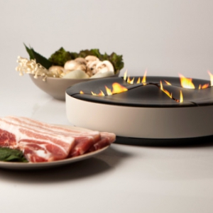 便攜小火山燒烤架