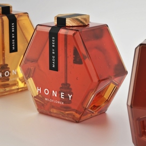 “蜂巢”蜂蜜包裝