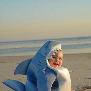 可愛的鯊魚兒童裝