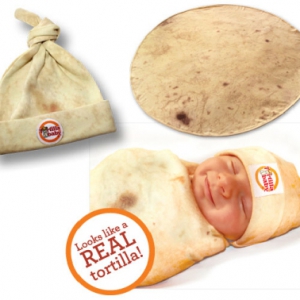 “煎餅”襁褓裝