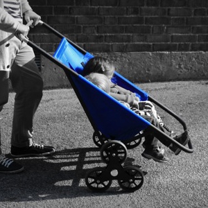 雙胞胎兒童推車