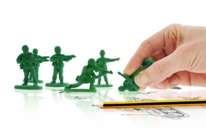 與錯(cuò)誤打仗的小綠人橡皮