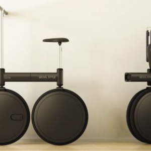 無鏈折疊自行車