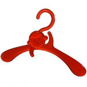 逗趣的兒童衣架