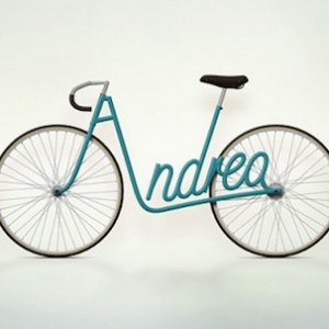 個(gè)性簽名自行車(chē)